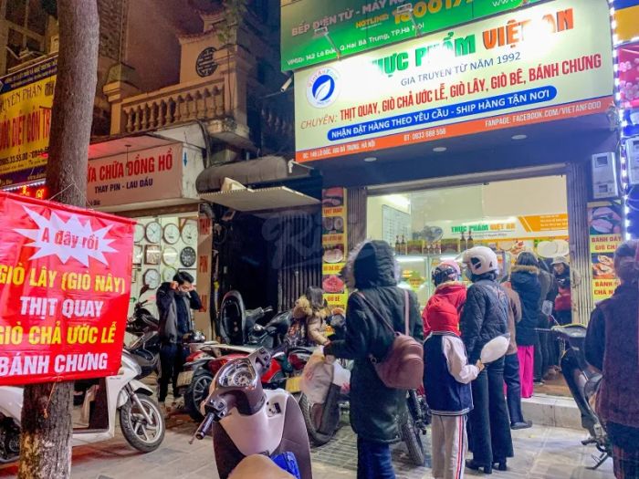 Hình ảnh giò chả, bánh chưng thơm ngon tại VIỆT AN Food