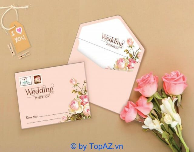 Bộ sưu tập thiệp cưới tại Duy Thuận là những thiết kế độc đáo, sáng tạo vượt trội