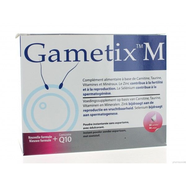 Hình ảnh sản phẩm Gametix M chính hãng nhập khẩu Pháp