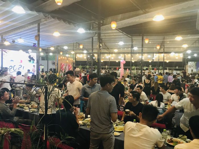 Không gian ấn tượng tại Vườn Ốc Thái