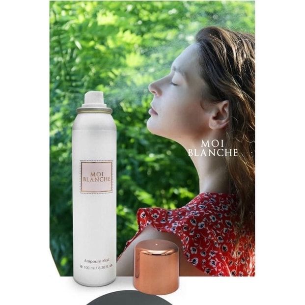 Xịt Khoáng Dưỡng Ẩm Moi Blanche Ampoule Mist Hàn Quốc - Hình ảnh 1