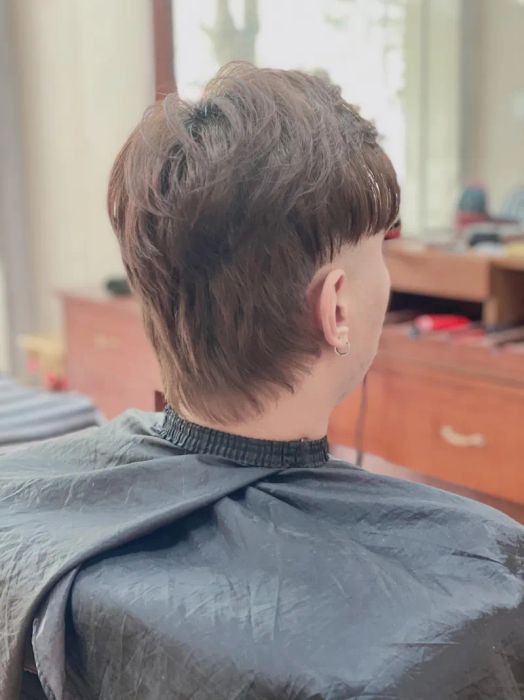 Hình ảnh nghệ thuật cắt tóc tại Phan Gia Barber Shop