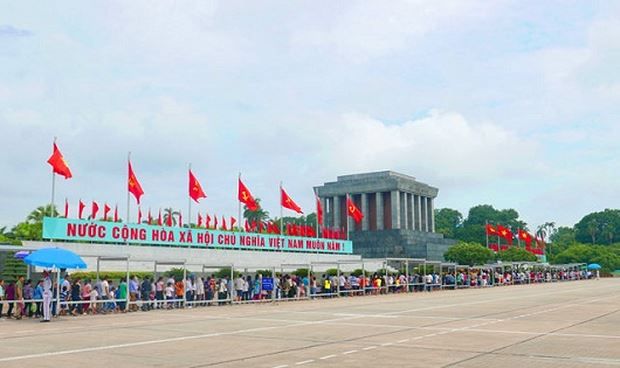 Hình ảnh tư liệu về kiến trúc lăng Bác