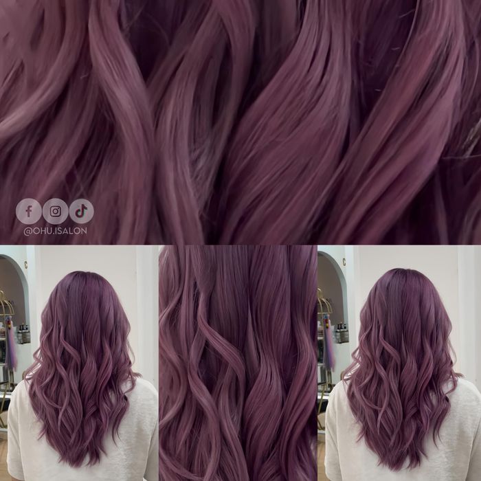 Học viên thực hành kỹ thuật tại OHU.I Salon