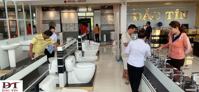 Không gian trưng bày hiện đại tại Đắc Tín (Ảnh 1)