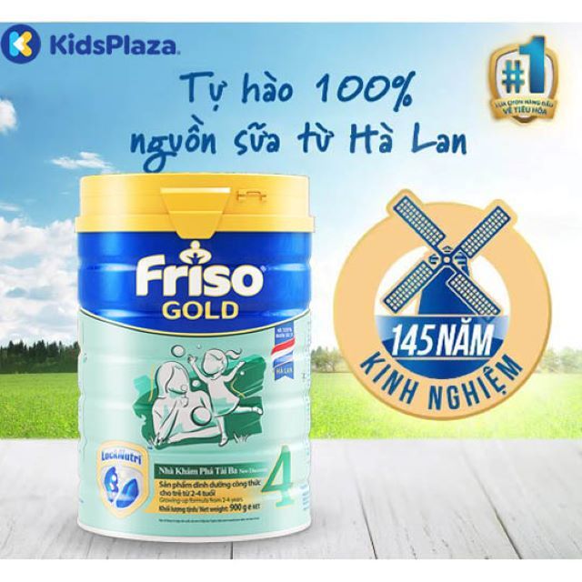 Hình ảnh thực tế sữa bột Friso Gold Pro Số 4 - chất lượng chuẩn châu Âu