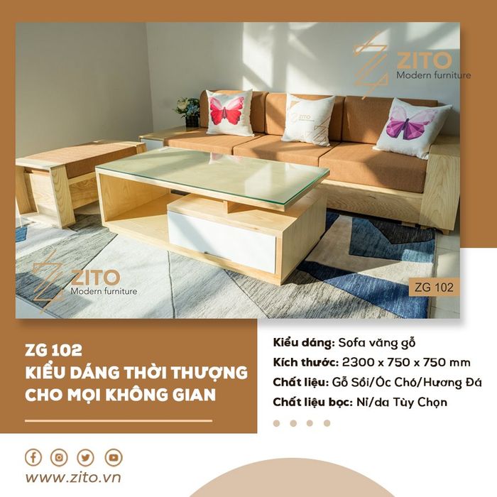 Không gian trưng bày đương đại tại Nội Thất ZITO