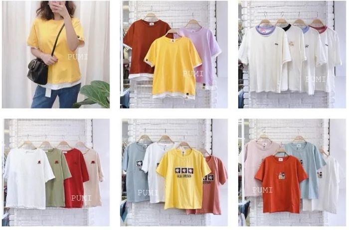 Top 10 địa chỉ mua áo thun nữ đẹp, giá bình dân tại TP.HCM