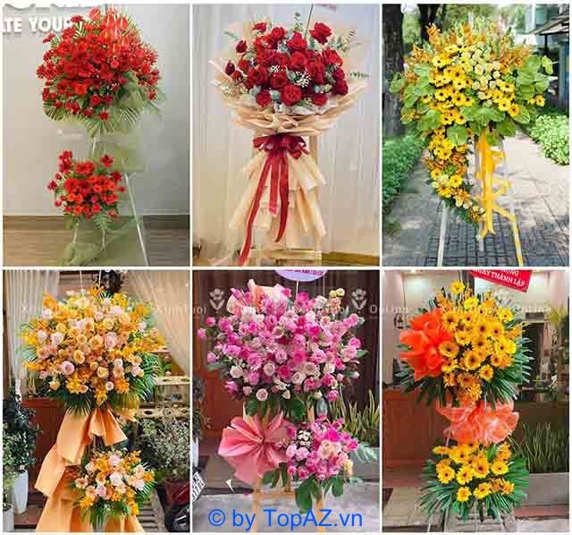 Địa chỉ cung cấp hoa khai trương uy tín tại Quận 10