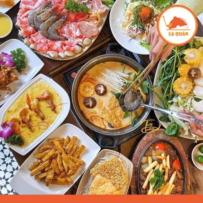 Lạ Quán - Nét đẹp hiện đại trong kiến trúc nhà hàng (Ảnh 2)