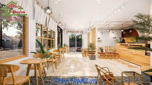 Công ty thiết kế và thi công quán trà sữa tại TP.HCM