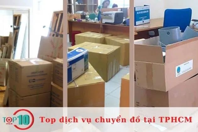 Danh sách 10 dịch vụ chuyển đồ uy tín hàng đầu tại TPHCM, đảm bảo chất lượng và sự tiện lợi.