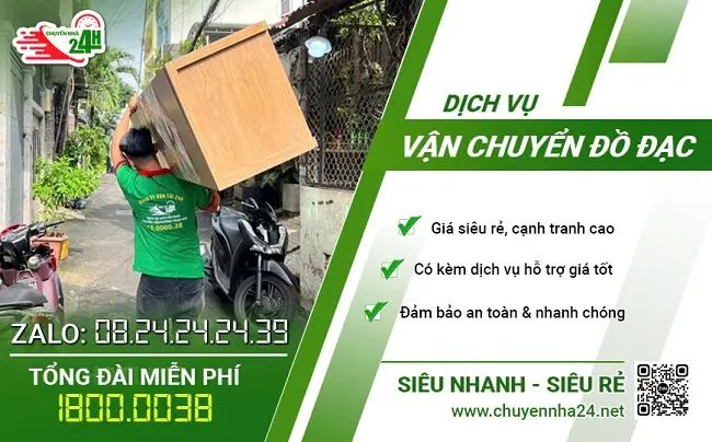 Dịch vụ chuyển đồ tại Chuyển Nhà 24H