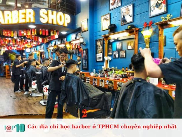 Các địa chỉ đào tạo barber chuyên nghiệp tại TPHCM