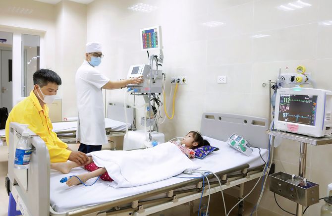 Hình ảnh Bệnh viện Sản Nhi Vĩnh Phúc - Kiến trúc hiện đại giữa không gian xanh mát