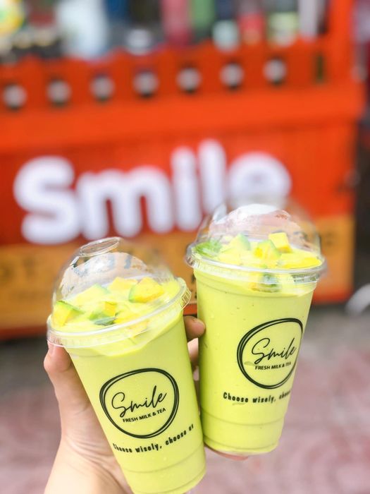 Sinh tố bơ kem mịn đặc trưng Smile