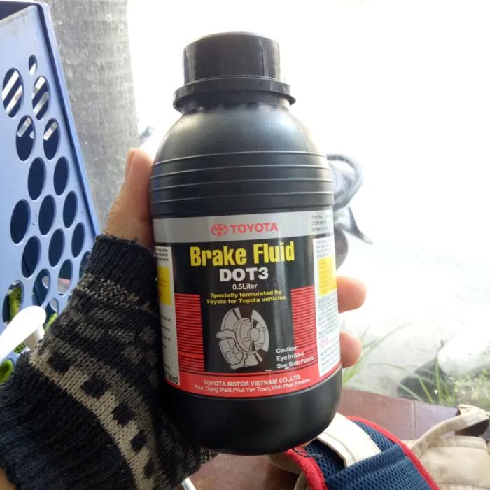 Ảnh Dầu phanh Toyota DOT 3 - 2