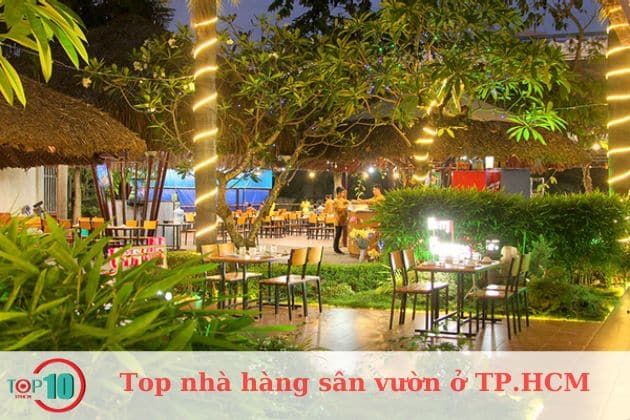 Ẩm thực sân vườn Mái Lá
