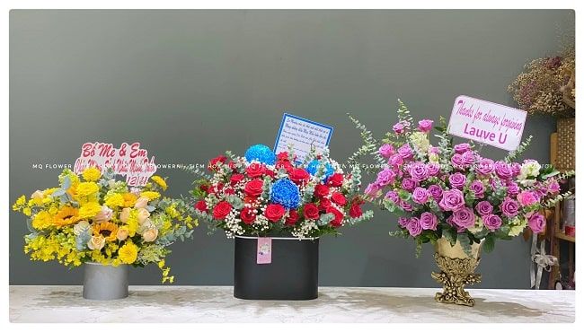 Shop hoa tươi MQ tại Quận 2