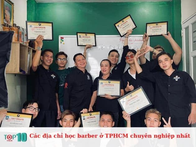 Các cơ sở đào tạo barber uy tín và chuyên nghiệp tại TPHCM