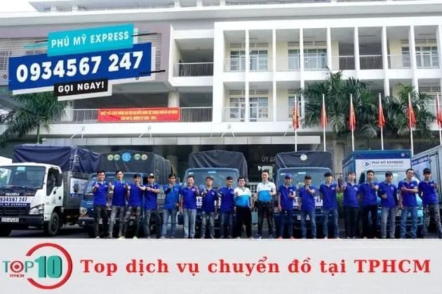 Dịch vụ vận chuyển giá rẻ và uy tín tại TPHCM | Nguồn: Phú Mỹ Express