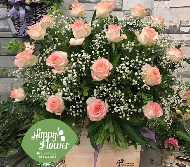 Happy Flowers vinh dự thuộc Top 10 shop hoa online uy tín nhất TP.HCM