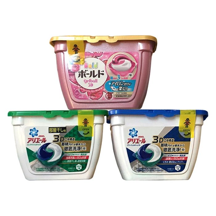 Hình ảnh sản phẩm viên giặt Ariel 3D Gel Ball - Ảnh 1