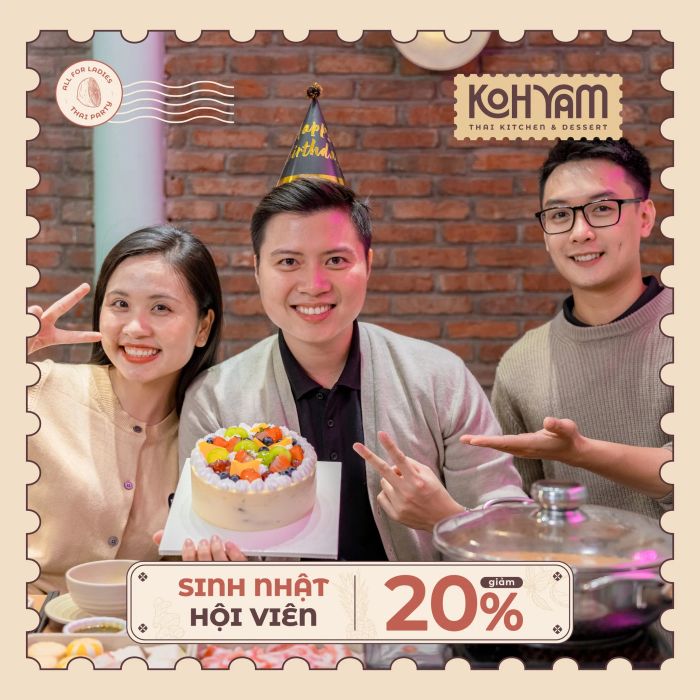 THAI KOH YAM - Không gian ẩm thực Thái Lan sang trọng (Ảnh 1)