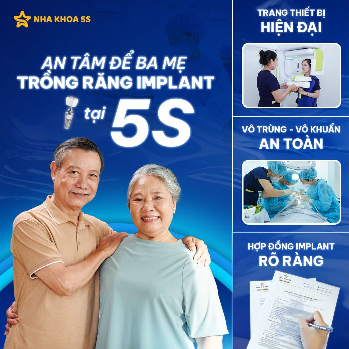 Hệ thống trang thiết bị tân tiến của Nha Khoa 5S