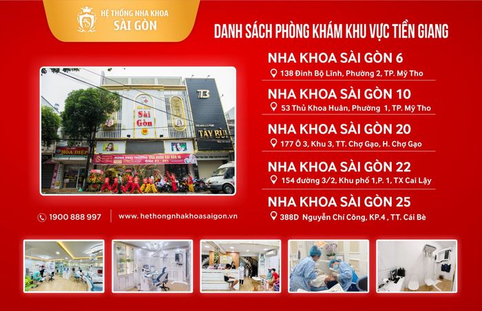 Hệ thống trang thiết bị tân tiến tại Nha Khoa Sài Gòn