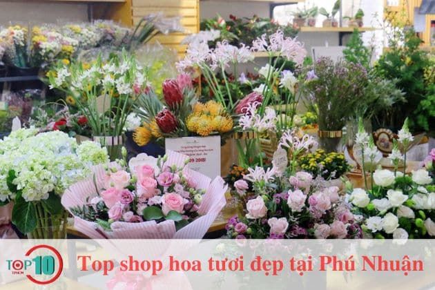 Danh sách cửa hàng hoa tươi nổi bật tại quận Phú Nhuận