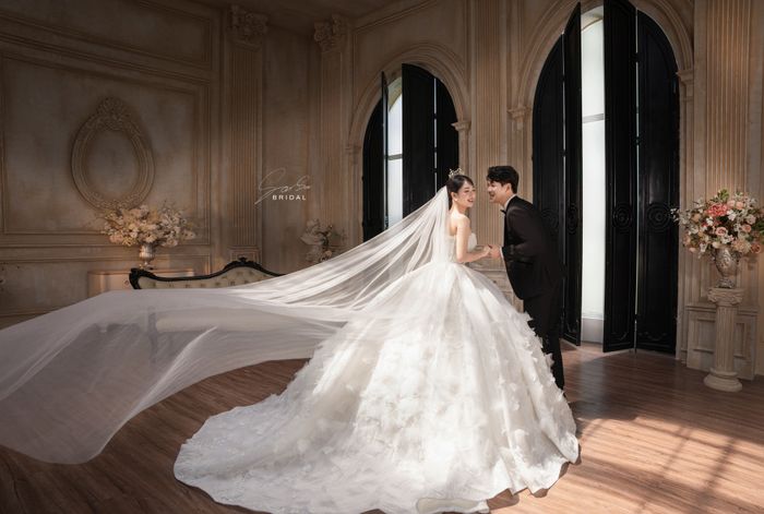 Hình ảnh váy cưới lộng lẫy từ SanSan Bridal