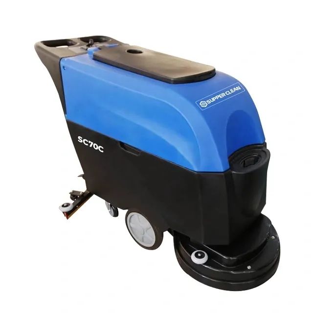 Hình ảnh thực tế máy chà sàn Supper Clean trong quá trình vận hành