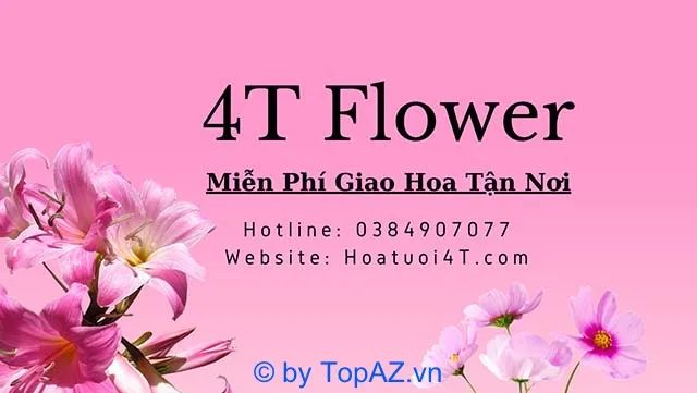 4T Flowers - Tinh hoa nghệ thuật hoa tươi