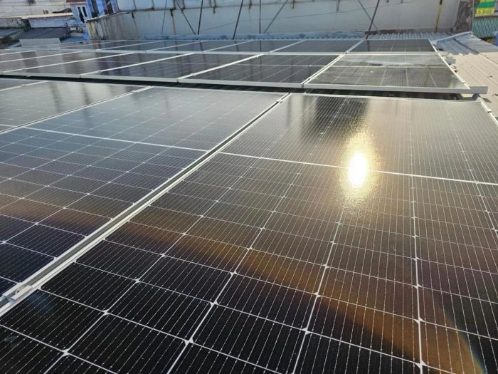 Hình ảnh hệ thống điện mặt trời tiêu biểu của MT Solar