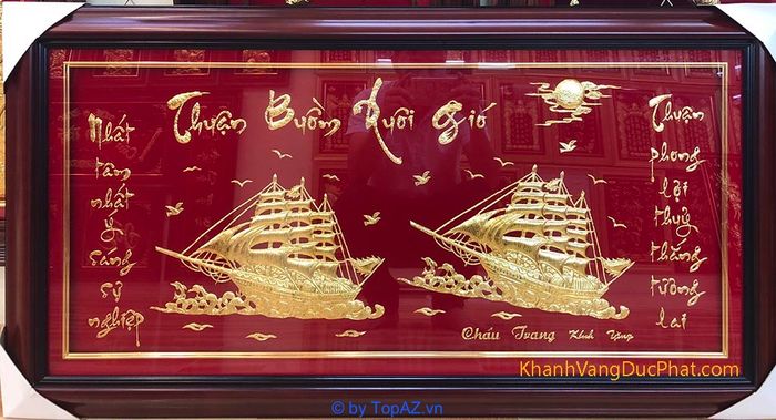 Khánh vàng mừng tân gia - tinh hoa quà tặng dát vàng cao cấp