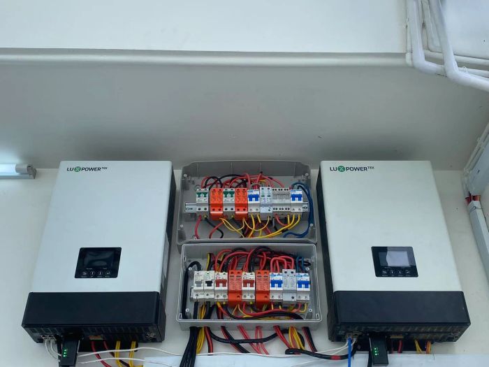 Hình ảnh thi công chuyên nghiệp của MT Solar An Giang