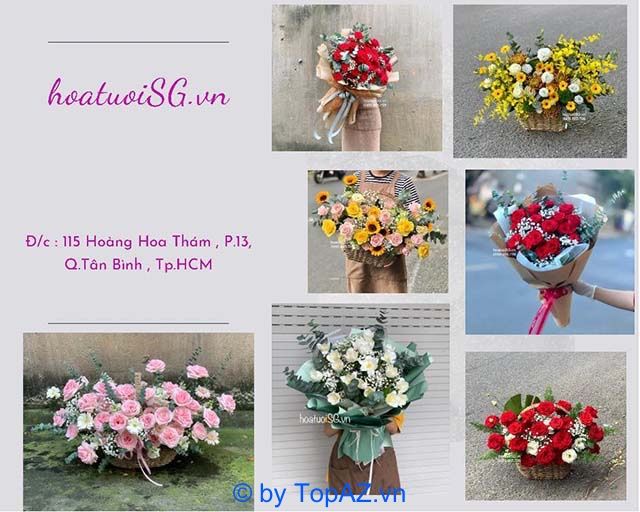 Địa chỉ đặt hoa sinh nhật chất lượng tại quận Tân Bình