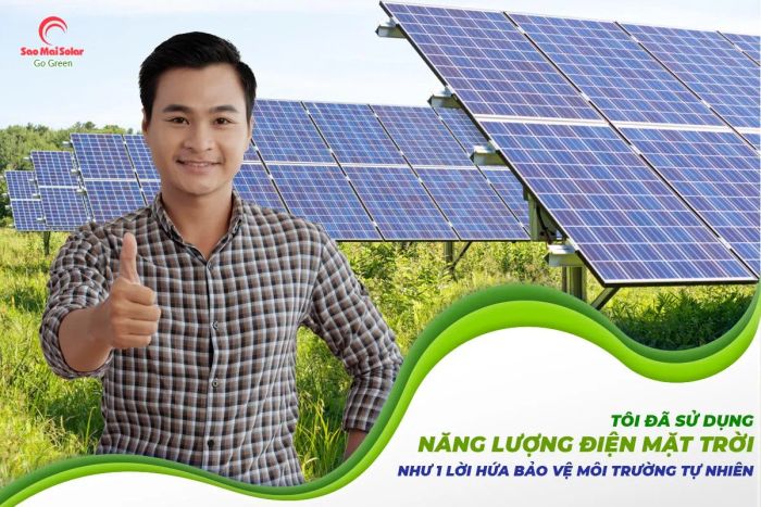 Hình ảnh dự án điện mặt trời tiêu biểu của Sao Mai Solar