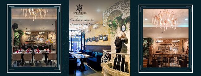 Captain Cook Restaurant - Biểu tượng ẩm thực sang trọng tại Tân Bình