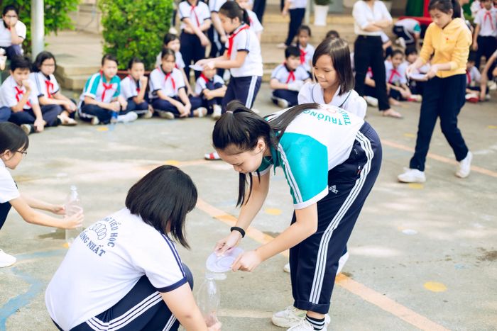 Hình ảnh không gian học tập hiện đại và đầy cảm hứng tại Trường Tiểu học Thống Nhất A