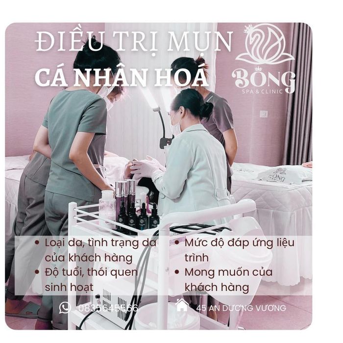 Hình ảnh thực tế Bông Spa - Healthy & Beauty