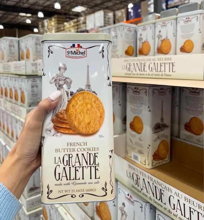 <i>Bánh quy bơ La Grande Galette French Butter Cookies</i>