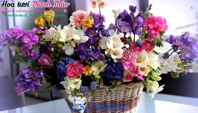 Địa chỉ đặt hoa sinh nhật uy tín tại quận Tân Bình