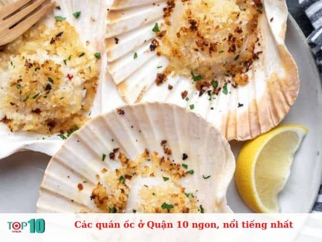Hành trình khám phá những quán ốc nức tiếng nhất Quận 10 - thiên đường ẩm thực đường phố