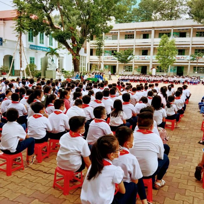 Hình ảnh các hoạt động học tập sôi nổi và sáng tạo tại Trường Tiểu học Nguyễn Du