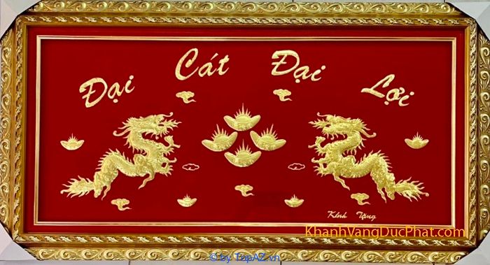Khánh vàng tặng tân gia - quà tặng sang trọng mang đậm ý nghĩa phong thủy