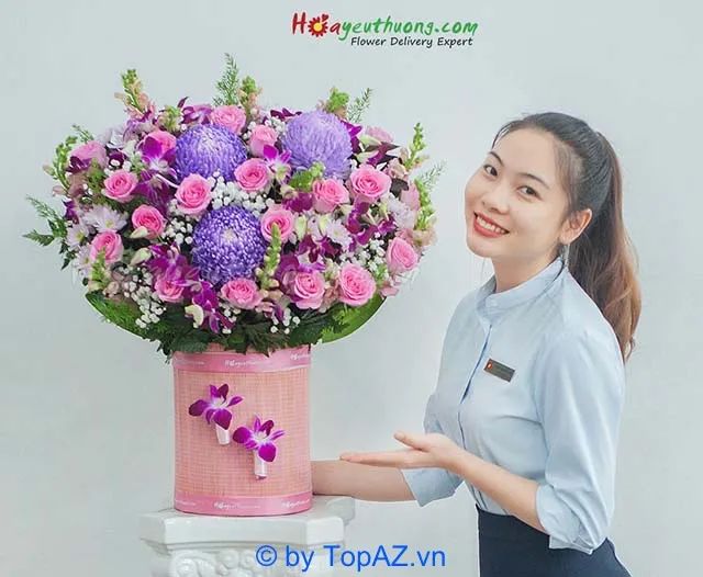 Địa chỉ vàng đặt hoa sinh nhật tại Quận 3