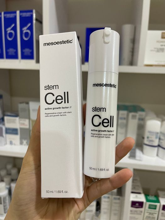 Hình ảnh chứng minh hiệu quả trẻ hóa da vượt trội của Mesoestetic Stem Cell Active Growth Factor