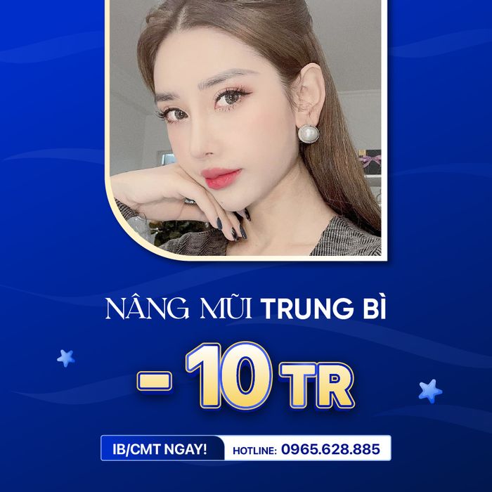Hình ảnh kết quả nâng mũi ấn tượng tại Thẩm Mỹ Viện Hương Giang